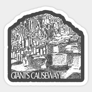 Giants Causeway Sticker